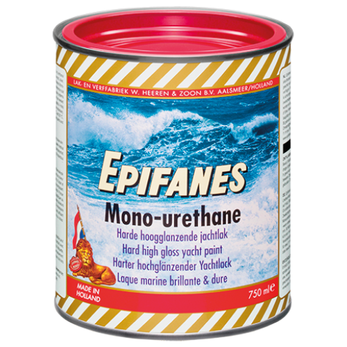 Mono-urethane color for yachts