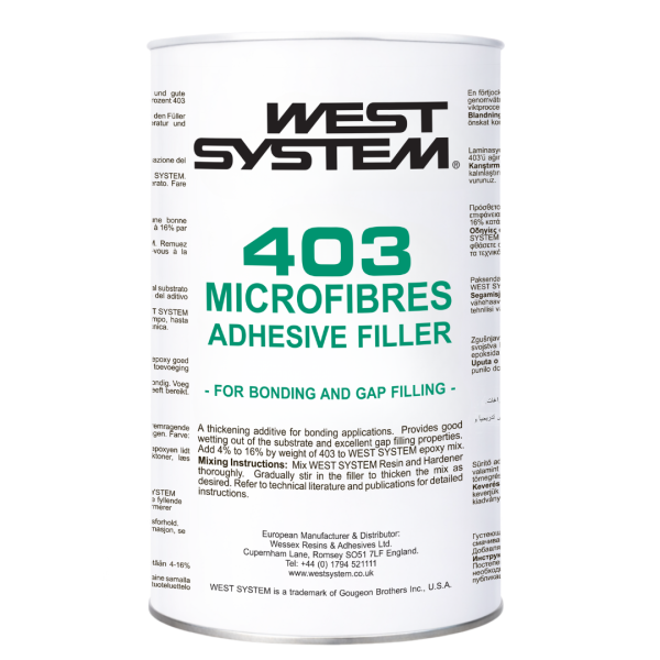 WEST SYSTEM 403 Microfibres Adhesive Filler