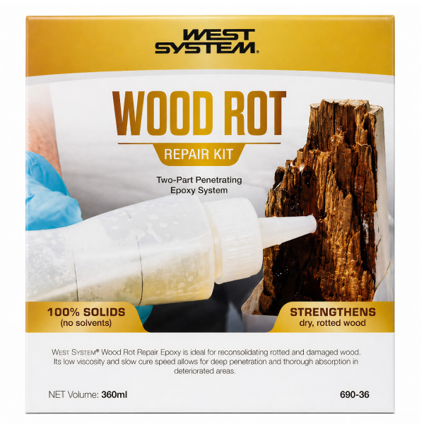 WEST SYSTEM Wood Rot Repair Kit